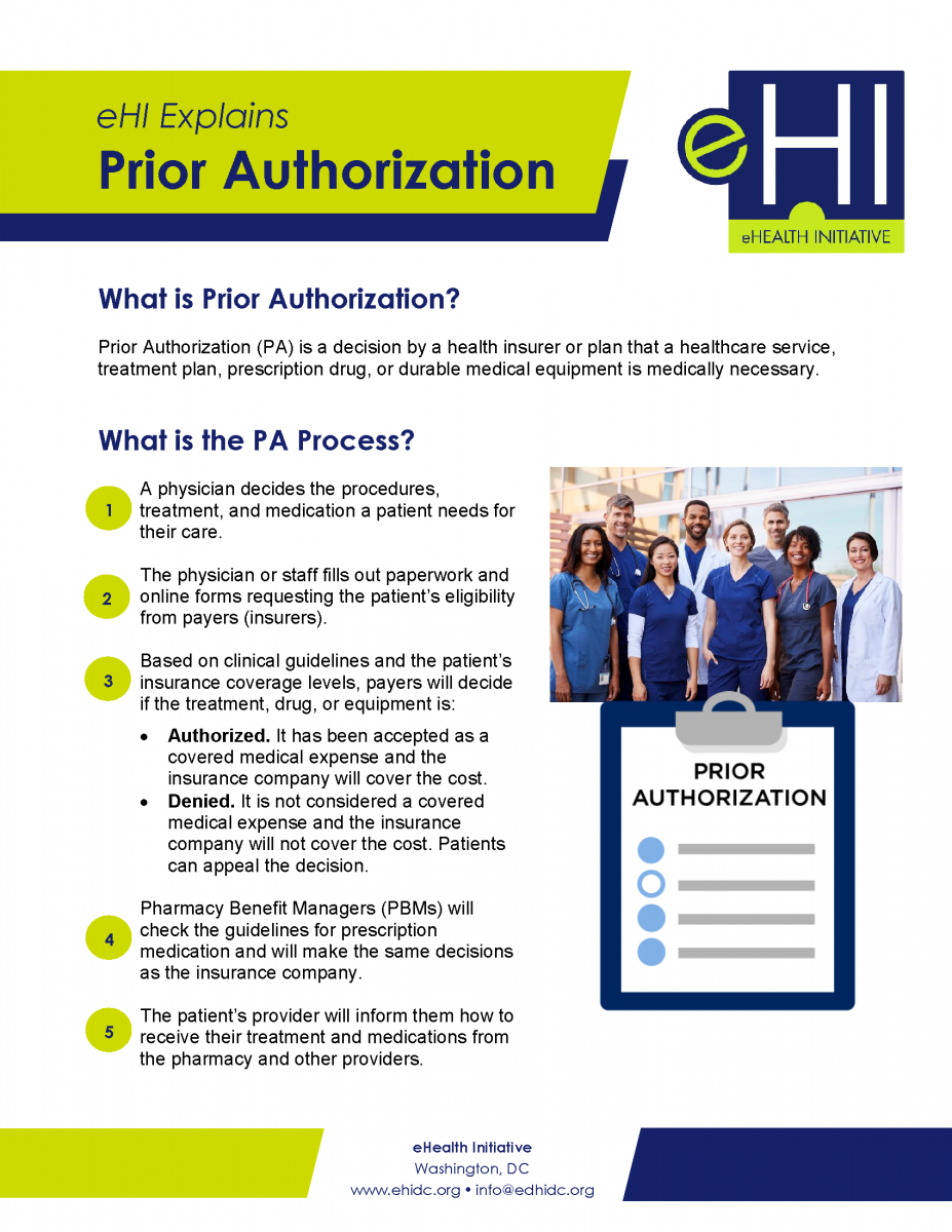 EHI Explains Prior Authorization Executives For Health Innovation ehi-explains-prior-authorization-executives-for-health-innovation